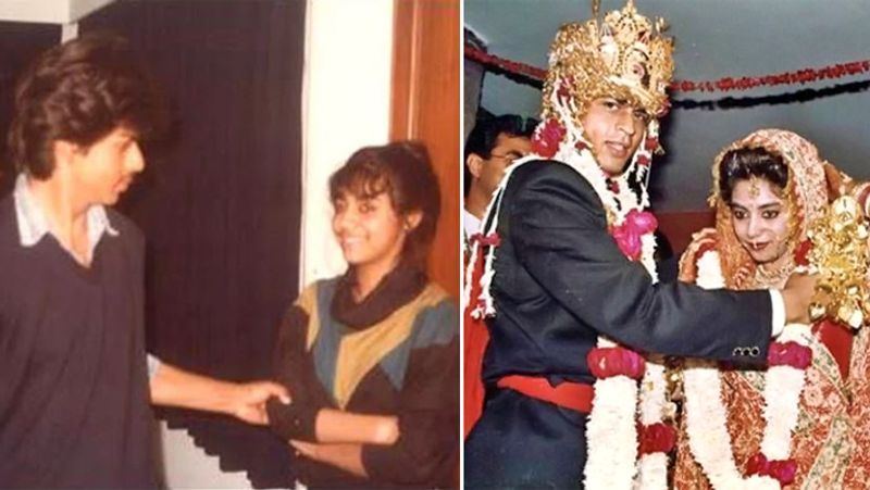 ऐसे किया था शाहरुख ने प्रपोज :
मुश्ताक शेख द्वारा लिखित अपनी बायोग्राफी 'शाहरुख केन' में SRK उन दिनों को याद करते हुए कहते हैं, "एक दिन मैंने गौरी को उसके घर छोड़ा, जब वो गाड़ी से उतर रही थी तो मैंने उससे कहा मैं तुमसे शादी करूंगा? इसके बाद बिना उसका जवाब सुने मैं अपनी गाड़ी लेकर वहां से चला आया।"
