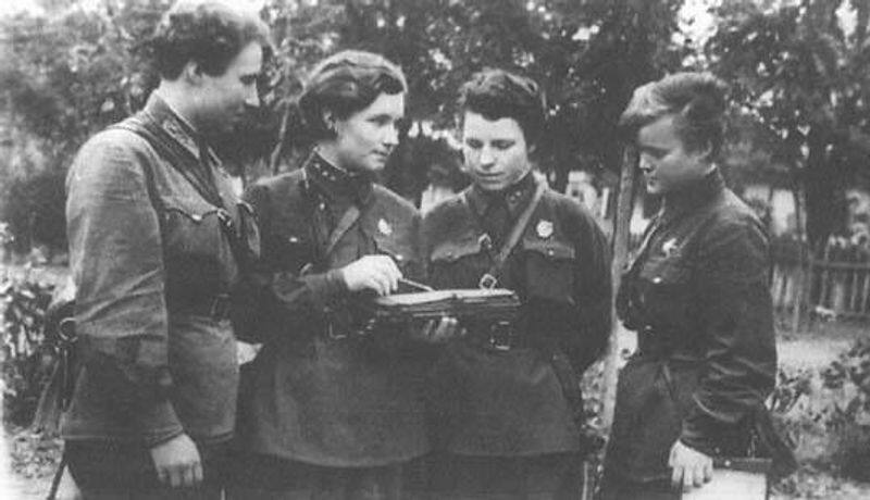 Yevgeniya Rudneva who fought against nazi inWW2