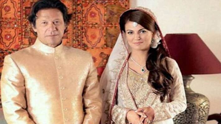 Pakistan Prime Minister Imran Khan's ex-wife Reham Khan car fired by bystanders Pakistan Prime Minister Imran Khan's ex-wife Reham Khan car fired by bystanders