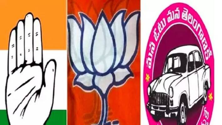 BJP tries to overtake Congress to grab 2nd spot in Telangana state lns BJP tries to overtake Congress to grab 2nd spot in Telangana state lns