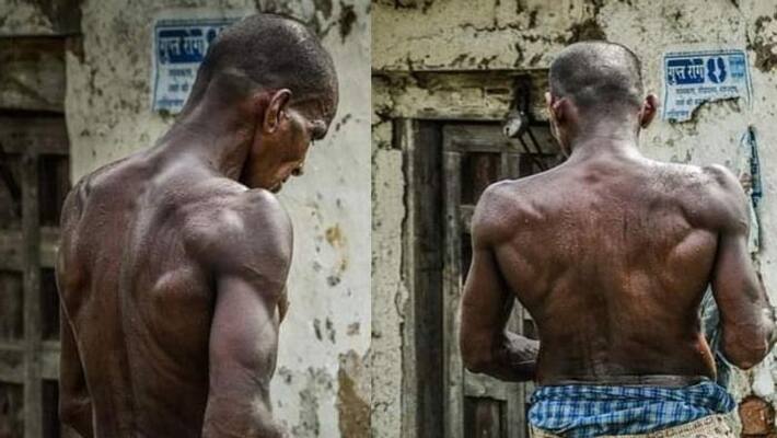 photos of this daily wage worker is going viral in fitness world kph photos of this daily wage worker is going viral in fitness world kph