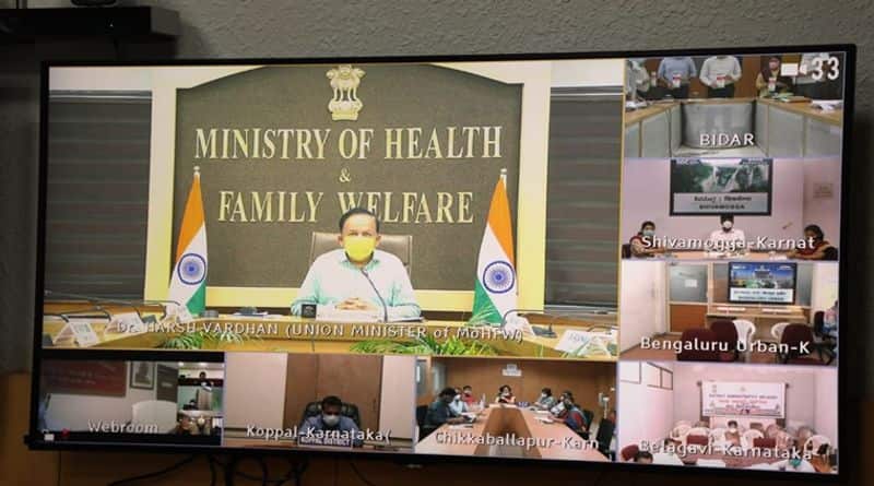 Union Health Minister applauds Karnataka's COVID-19 control measures -ymn