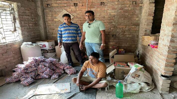 After Calcutta High Court order police recovered fire cracker from Baruipur ASB After Calcutta High Court order police recovered fire cracker from Baruipur ASB