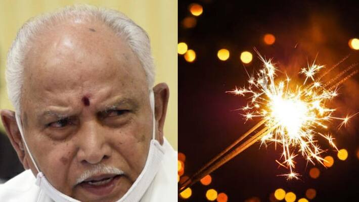 Karnataka bans use of firecrackers this Deepavali, CM BS Yediyurappa confirms -ymn Karnataka bans use of firecrackers this Deepavali, CM BS Yediyurappa confirms -ymn