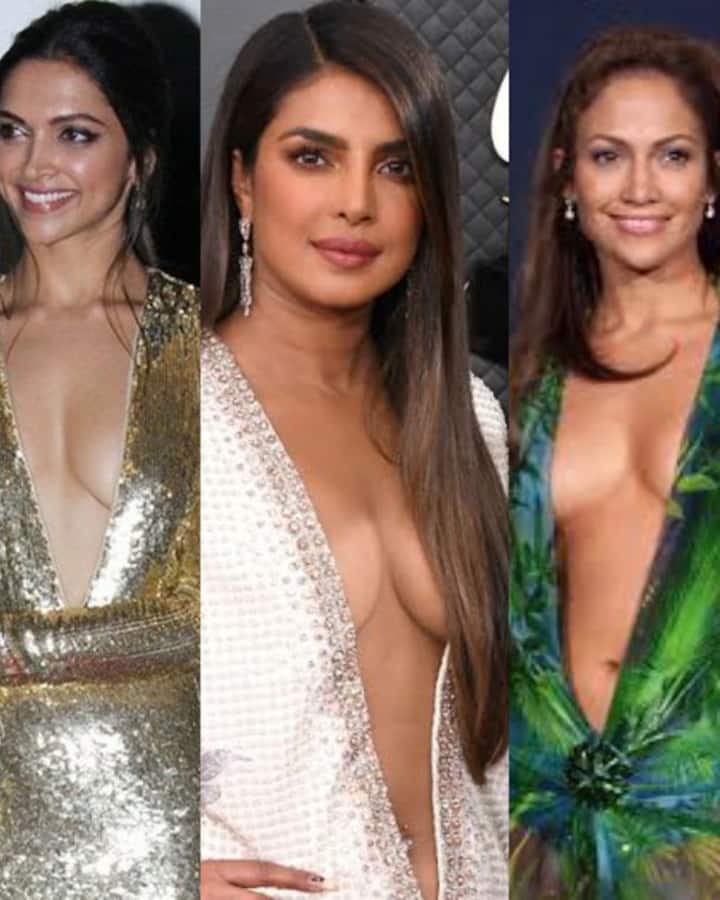 Kareena Kapoor Ki Sexy Xxx - Deepika Padukone to Priyanka Chopra to Jennifer Lopez: 7 celebs who look  smoking hot in plunging necklines