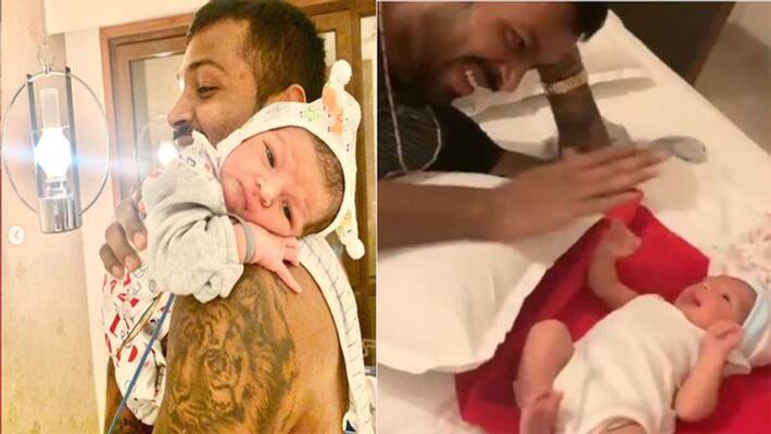 IPL2020 : hardik pandya shared his picture with son, said I will remember these days for the rest of my life dva IPL2020 : hardik pandya shared his picture with son, said I will remember these days for the rest of my life dva