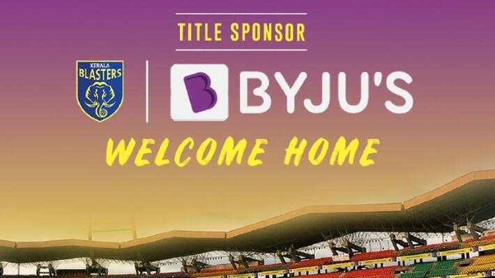 ISL 2020-21 Byjus wins title sponsorship rights for Kerala Blasters ISL 2020-21 Byjus wins title sponsorship rights for Kerala Blasters
