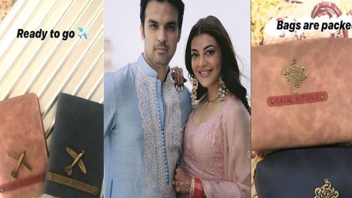 Kajal Aggarwal Take Off To Their Honeymoon On Secret Location KPG Kajal Aggarwal Take Off To Their Honeymoon On Secret Location KPG