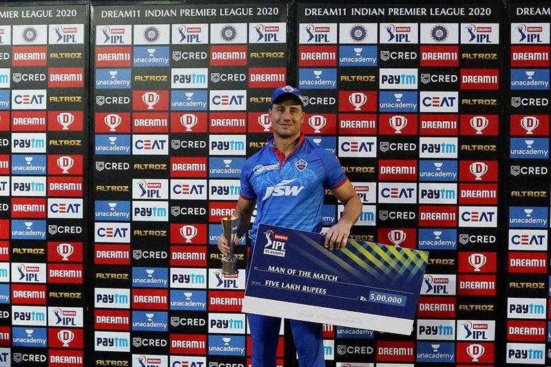 IPL 2020 DC vs SRH Marcus Stoinis hero of the match