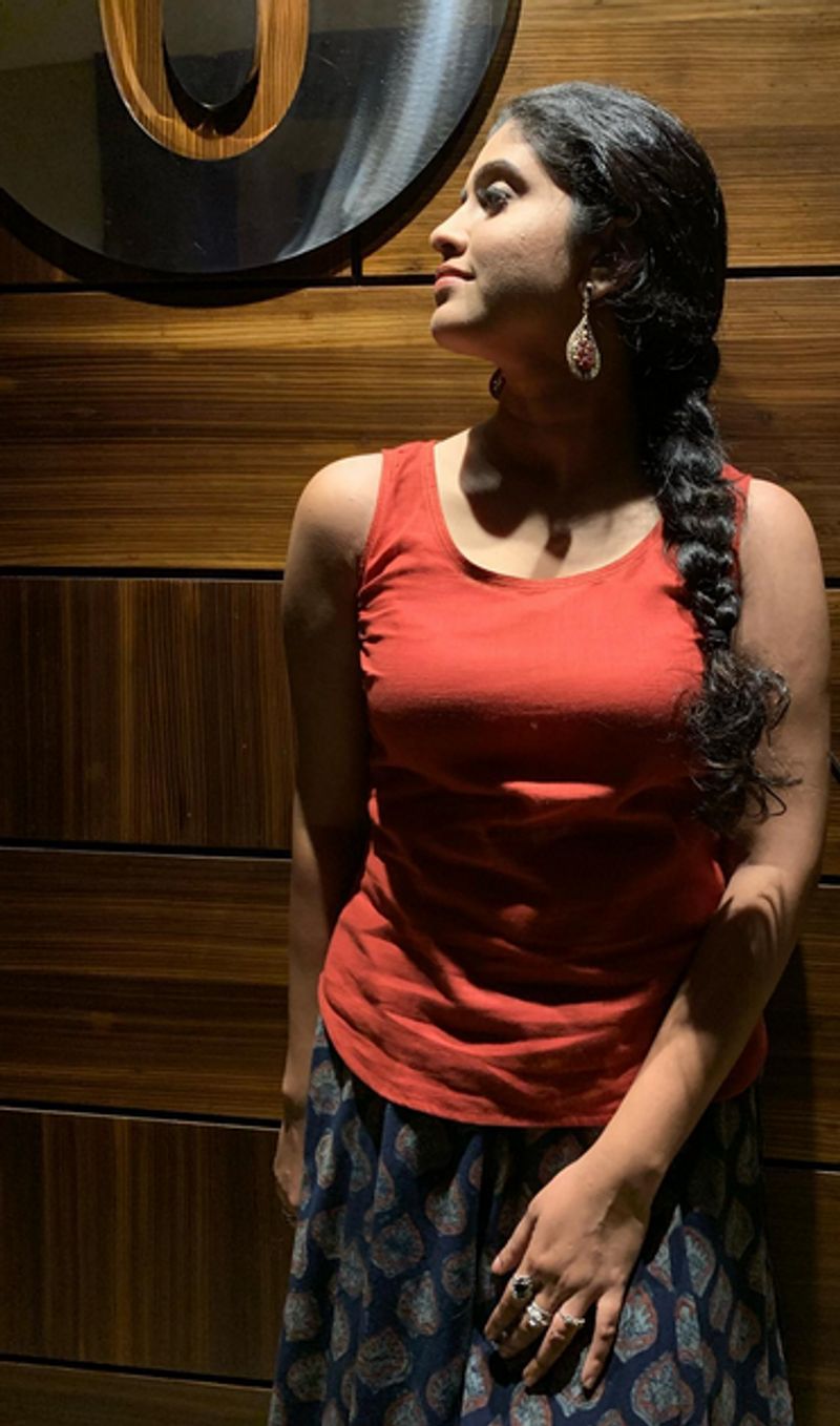 Rasna Pavithran share her photo