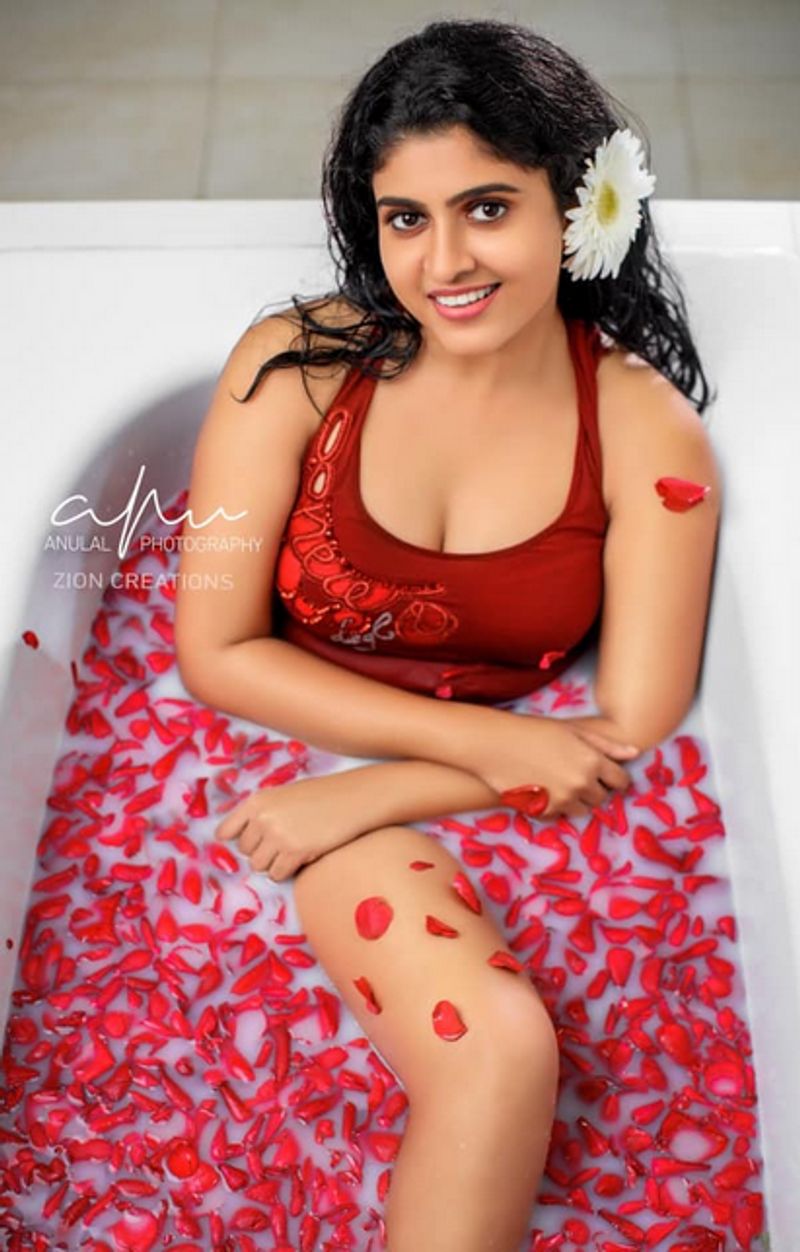 Rasna Pavithran share her photo