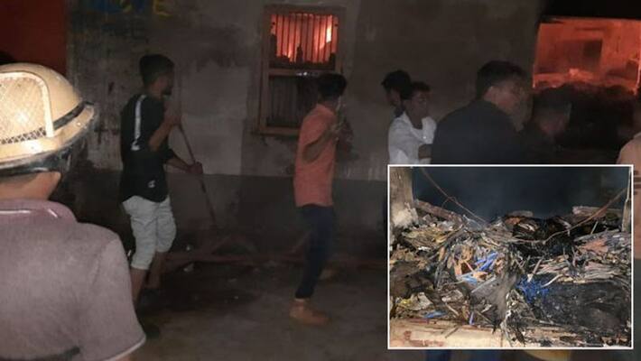 Fire incident in Nagaur, Rajasthan kpa Fire incident in Nagaur, Rajasthan kpa