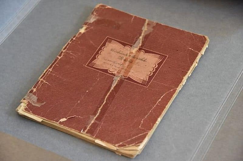 A book of  poetry thought to be written by Auschwitz prisoners discovered
