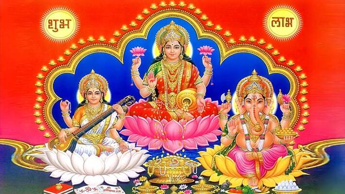 Know the reason that Lord Ganesha and Goddess Saraswati are also worshiped along with Goddess Lakshmi on Diwali KPI Know the reason that Lord Ganesha and Goddess Saraswati are also worshiped along with Goddess Lakshmi on Diwali KPI