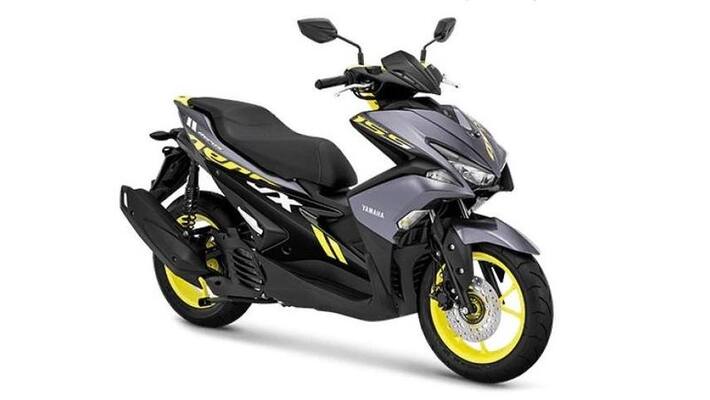 Yamaha Aerox 155 launched in India Yamaha Aerox 155 launched in India
