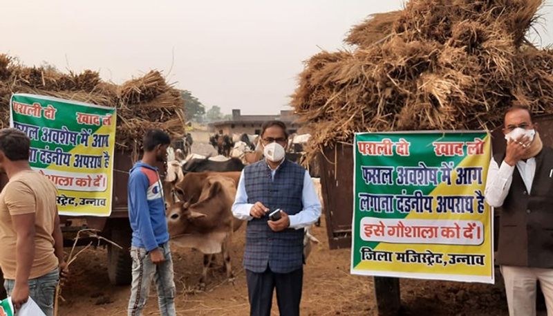 Uttar Pradesh: Parali Do Khaad Lo initiative helps take care of the stubble issue