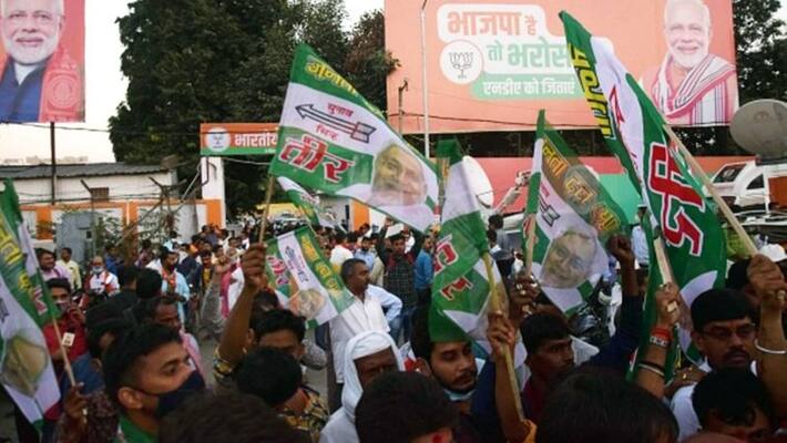 Bihar Elections 2020, Grand alliance claims for recounting, NDA reaches magic number ALB Bihar Elections 2020, Grand alliance claims for recounting, NDA reaches magic number ALB