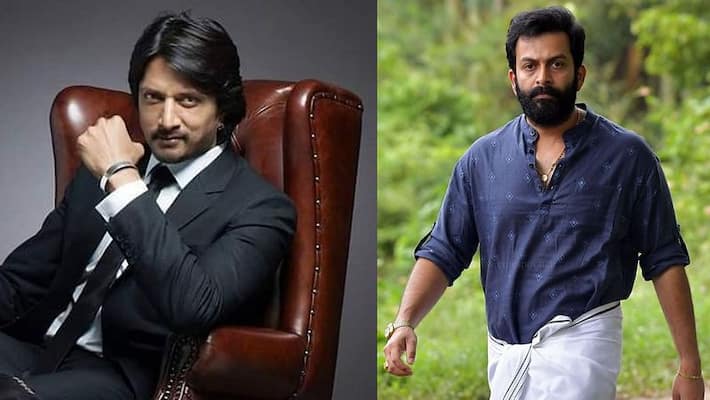 Kichcha Sudeep to star in Telugu remake of Ayyappanum Koshiyum? -ymn Kichcha Sudeep to star in Telugu remake of Ayyappanum Koshiyum? -ymn