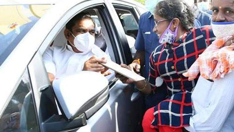 What the Chief Minister did in Thoothukudi ..! The disabled woman who thanked Malka in tears.!