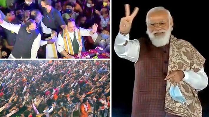 Development only basis for politics now women BJP silent voters says PM Modi Development only basis for politics now women BJP silent voters says PM Modi