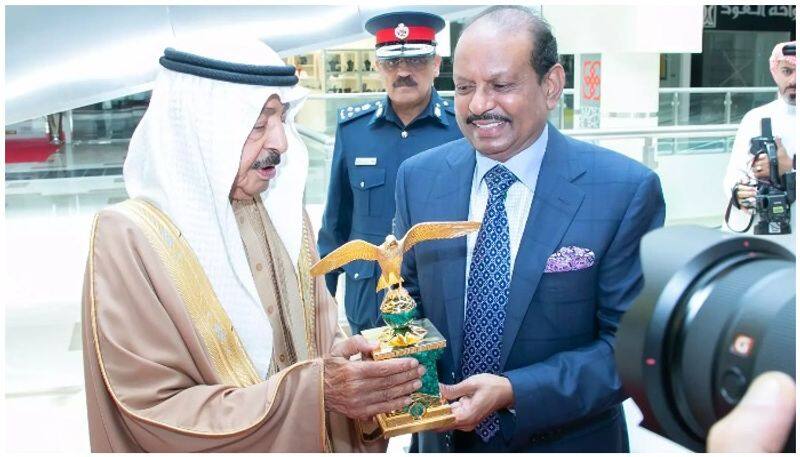 M. A. Yusuff Ali expressed condolences in the demise of Bahrain prime minister