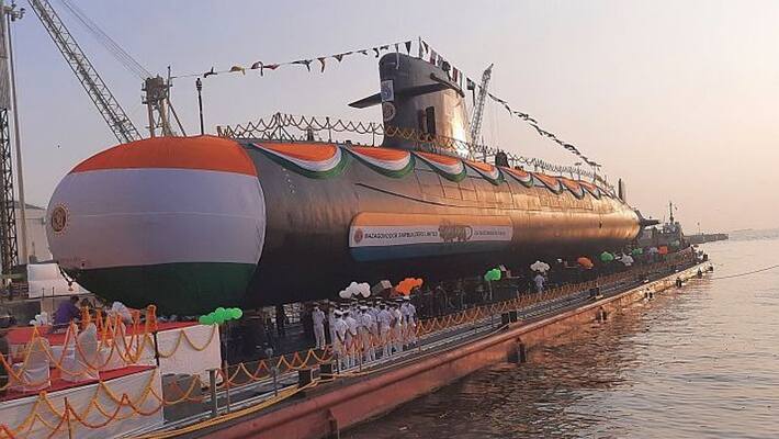 Submarine INS Vagir has been commissioned, and it is expected to strengthen the Navy's ISR and special operations capabilities. Submarine INS Vagir has been commissioned, and it is expected to strengthen the Navy's ISR and special operations capabilities.