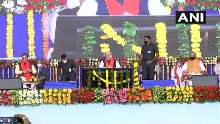 Union Home Minister Amit Shah inaugurates border area Vikasotsava 2020-dnm Union Home Minister Amit Shah inaugurates border area Vikasotsava 2020-dnm