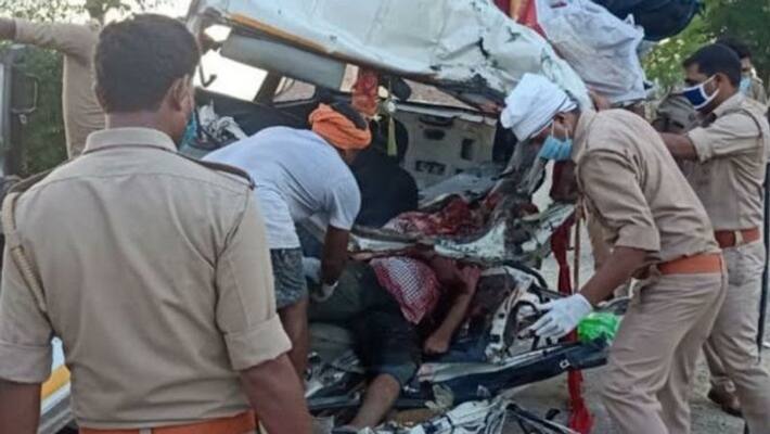 rajasthan road accident bus car collision army jawan and wife killed in churu kpr rajasthan road accident bus car collision army jawan and wife killed in churu kpr