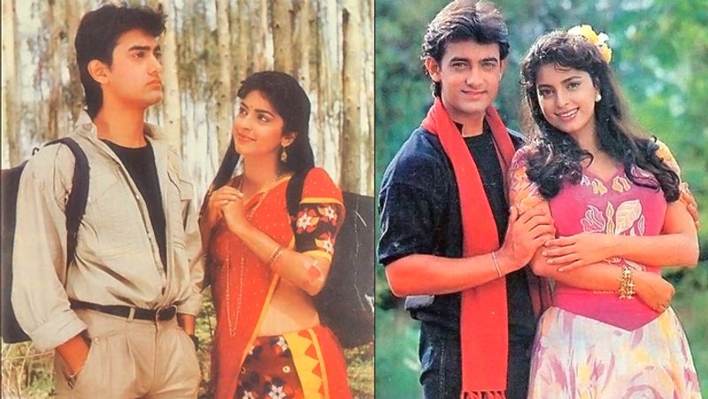इन फिल्मों में साथ दिखे जूही-आमिर :
जूही ने आमिर के साथ फिल्म 'कयामत से कयामत तक' (1988), 'लव, लव, लव' (1989), 'तुम मेरे हो' (1990), 'दौलत की जंग' (1992), 'हम हैं राही प्यार के' (1993), 'आतंक ही आतंक' (1995), 'इश्क' (1997) फिल्म में साथ काम किया। इनमें से 5 फिल्में फ्लॉप रही थीं।
