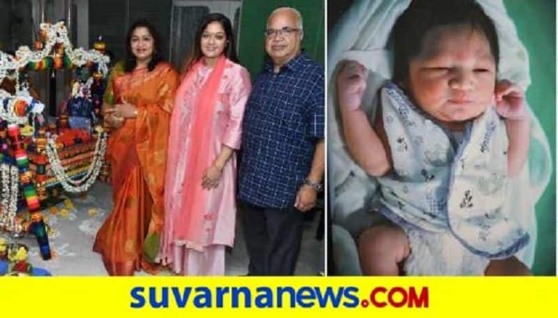 Meghana raj talks about chiranjeevi and his dreams future plans for baby boy vcs