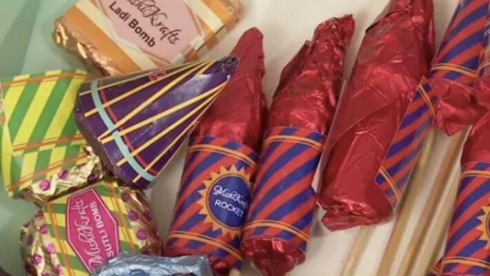 bengaluru based sweet shop introduces cracker like chocolates bengaluru based sweet shop introduces cracker like chocolates