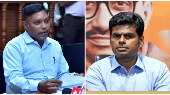 Ex IAS officer sasikanth hiting Ex IPS officer Annamalai Ex IAS officer sasikanth hiting Ex IPS officer Annamalai