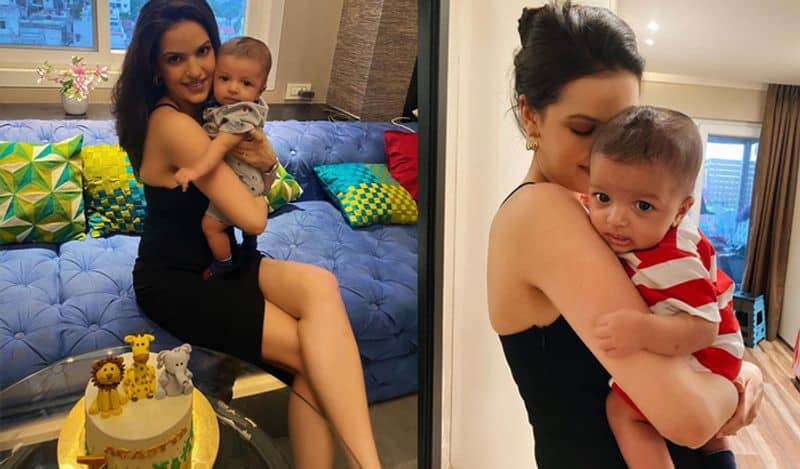 In pictures: How Hardik Pandya's wife Natasa Stankovic has transformed her body post-pregnancy-ayh