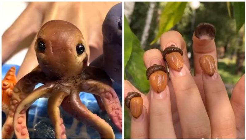 Nail salon notorious for its bizarre designs
