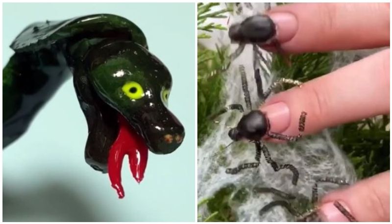 Nail salon notorious for its bizarre designs