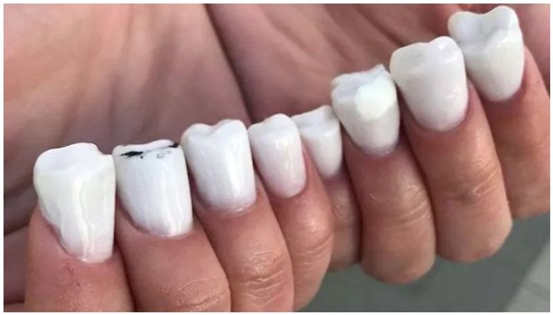 Nail salon notorious for its bizarre designs