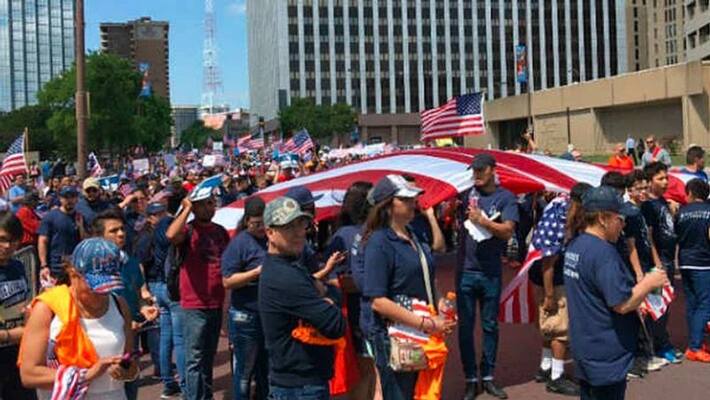 Violent clashes during Trump power show after the election debacle injuring many people from both sides More than 10 arrests kpl Violent clashes during Trump power show after the election debacle injuring many people from both sides More than 10 arrests kpl