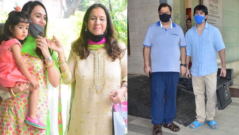 डेविड धवन परिवार के साथ दिवाली सेलिब्रेट करते नजर आए।