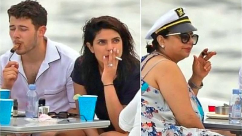 ये तस्वीर वायरल होने के बाद लोगों ने प्रियंका चोपड़ा की क्लास लगा दी थी। एक शख्स ने पूछा था- ये कौन सा अस्थमा है, जो सिर्फ दिवाली पर आता है। वहीं एक और शख्स ने कहा था- दीपावली के पटाखों से प्रियंका चोपड़ा को अस्थमा हुआ था। लेकिन अब वो शुद्ध वायु के यंत्र का प्रयोग कर रही हैं।
