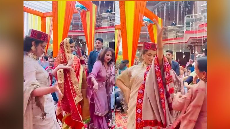 कंगना ने कुछ फोटोज और भी शेयर की हैं। इनमें वह बहुत ही सुंदर दिख रही हैं। एक फोटो में वह अपने भाई अक्षत और भाभी ऋतु के साथ नजर आ रही है।