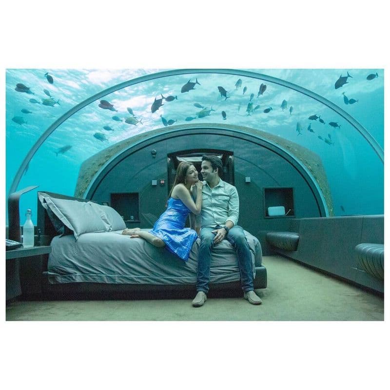 ক জল গ তম র হ ন ম ন র খরচ প র য ৫ ৬ ক ট এক র ত থ কত ল গব ৪ ল খ The Cost Of Underwater Hotel Where Kajal Aggarwal Is Staying For Honeymoon Will Shock You Adb