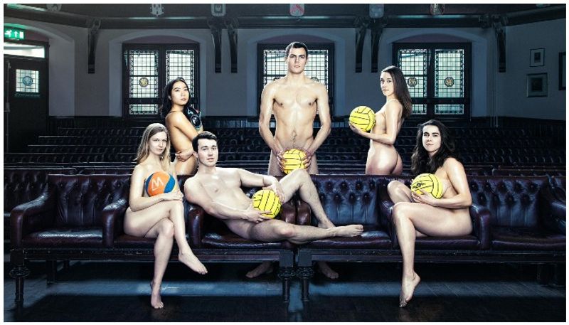 Cambridge University students strip down for sports calendar to help raise money for charity