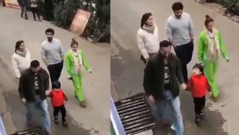Malaika Arora shares a cozy moment with Arjun Kapoor from the trip to Dharamshala ADB