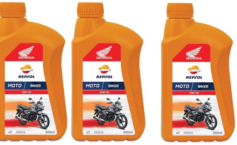 Honda 2Wheelers India and Repsol Lubricants launch fuel efficiency Engine Oil ckm
