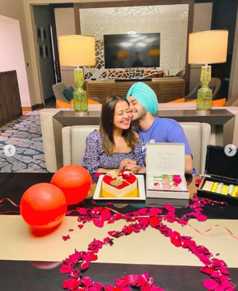 Neha Kakar and Rohanpreet Singh share their photos