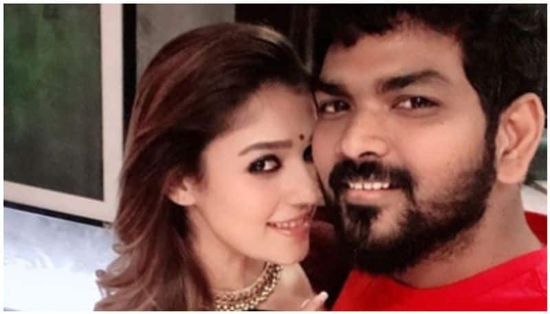 Nayanthara and vignesh shivan romantic latest  photo going viral