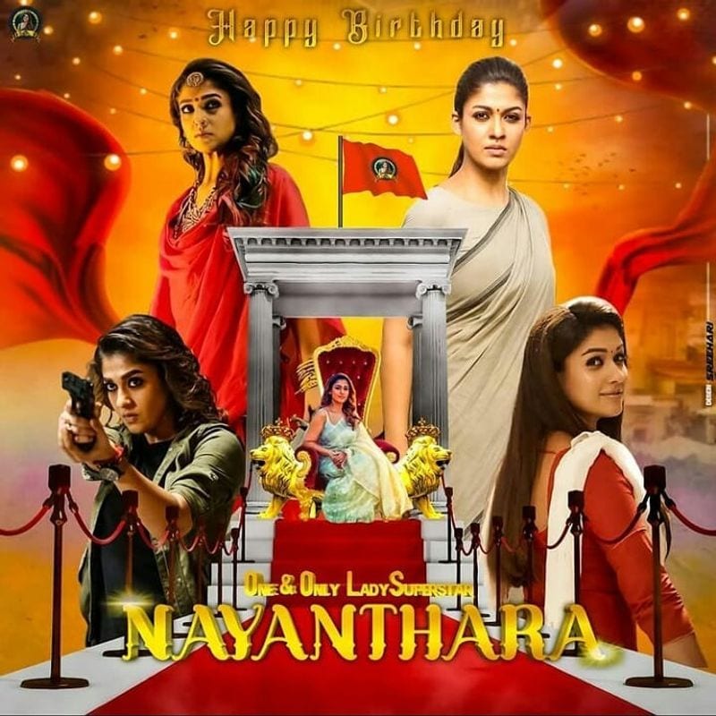 Nayanthara Birthday celebration photos going viral in social media