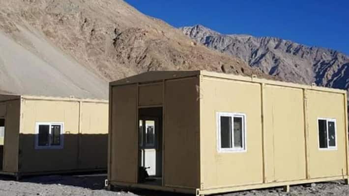Indian Army establishes special shelters for troops to survive at minus 40 degrees in Ladakh KPP Indian Army establishes special shelters for troops to survive at minus 40 degrees in Ladakh KPP