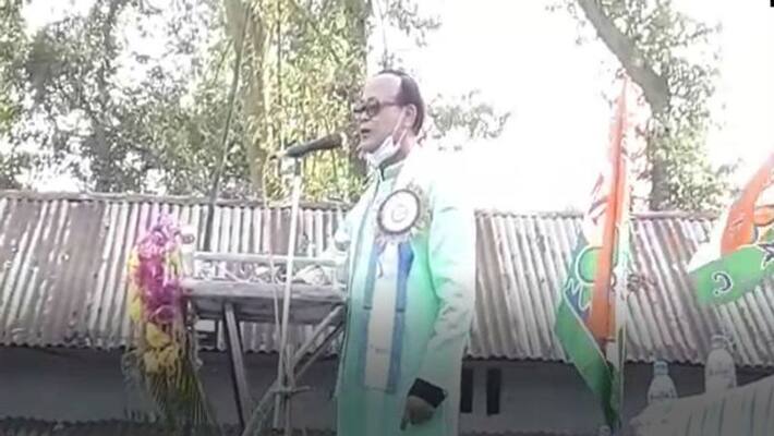Party MLA slams tmc leader before Assembly Election at Coochbehar ASB Party MLA slams tmc leader before Assembly Election at Coochbehar ASB