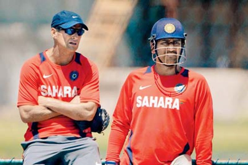 Gary Kristen describes an incident where Dhoni was very angry on authorities
